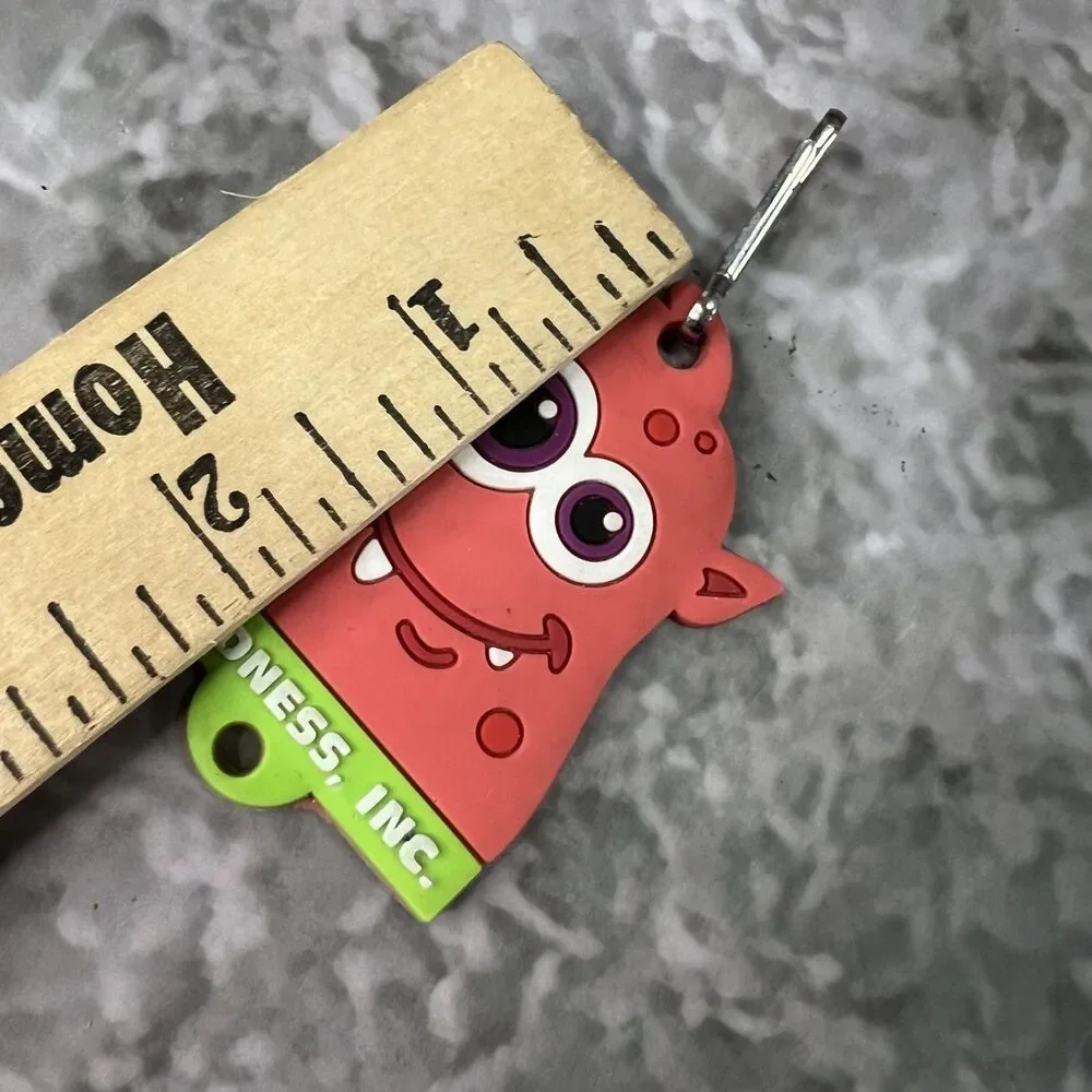 Kindness Inc Pink Monster Vinyl Keychain Keyring